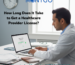 healthcare provider license
