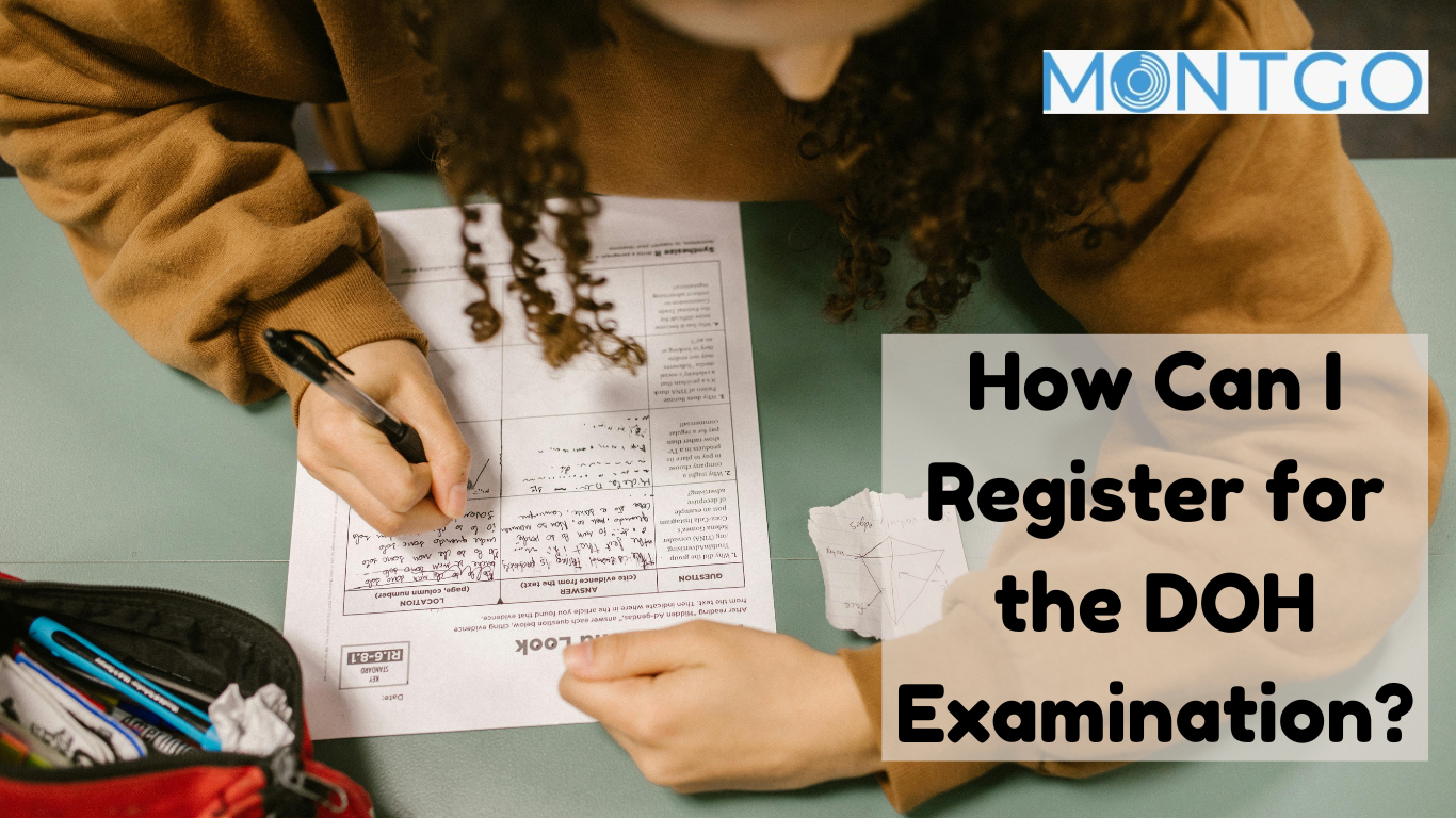 How Can I Register for the DOH Examination?