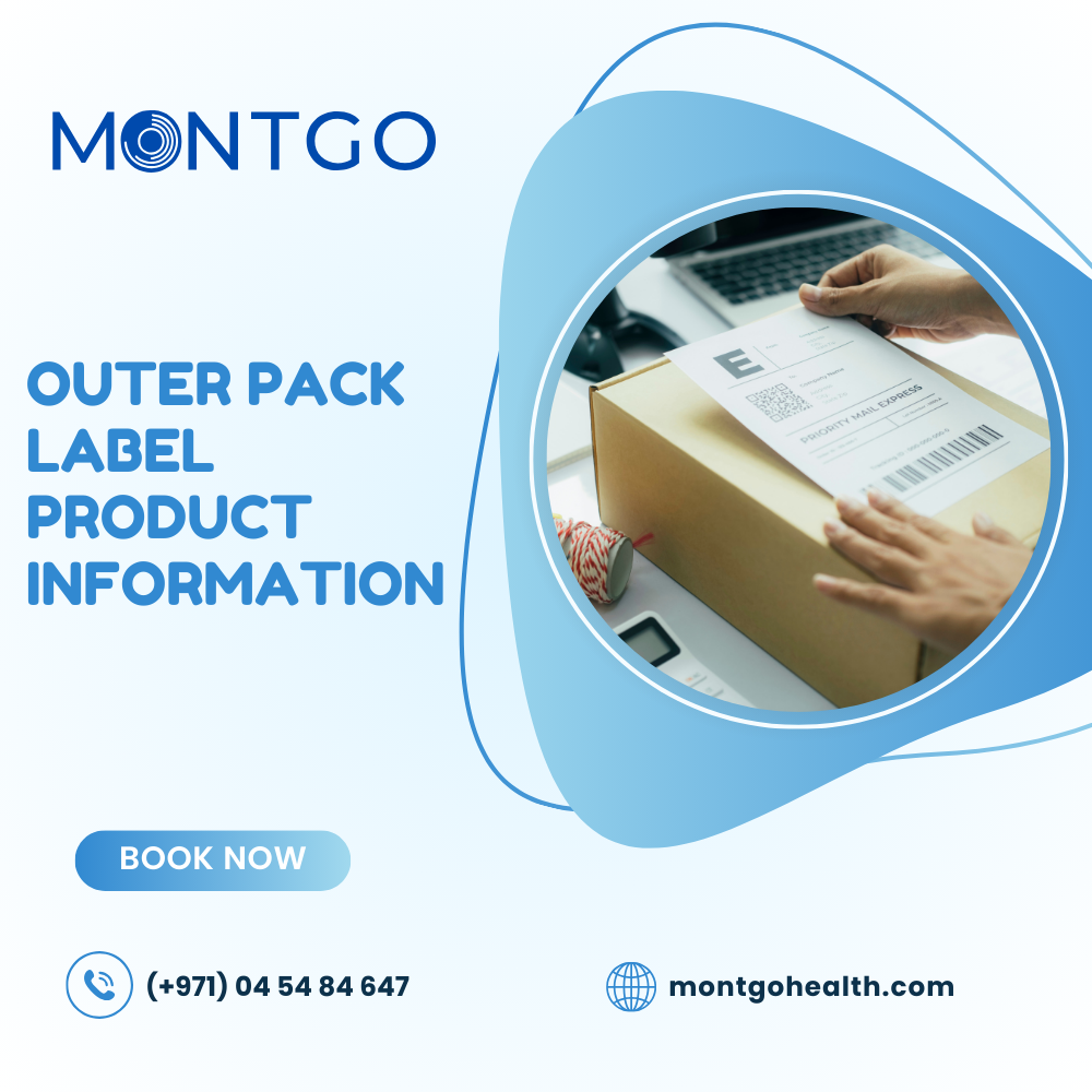 Outer Pack Label Product Information