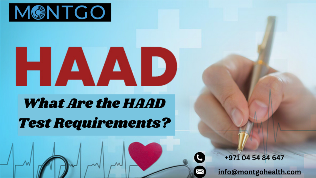 haad test requirements