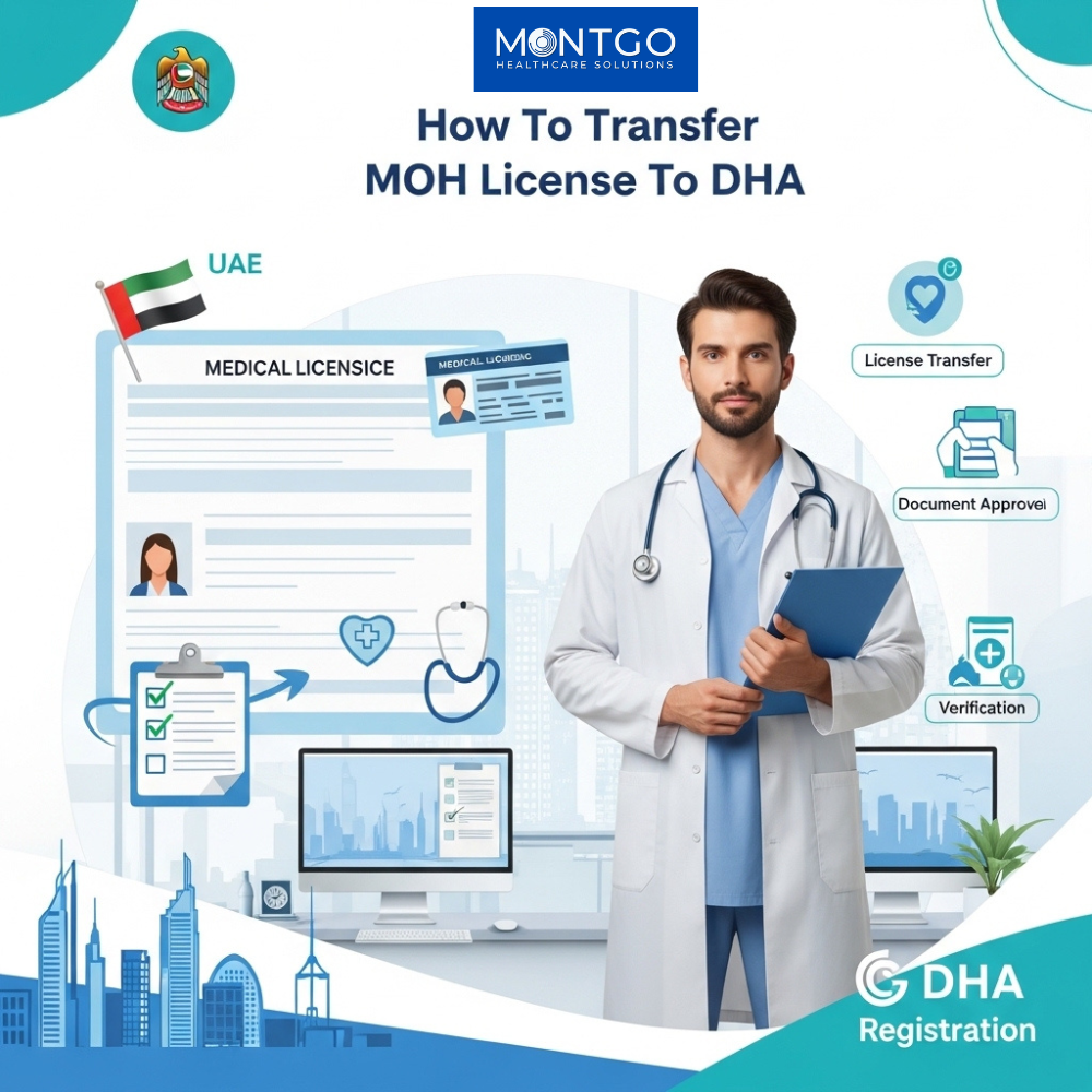 How To Transfer Moh License To Dha